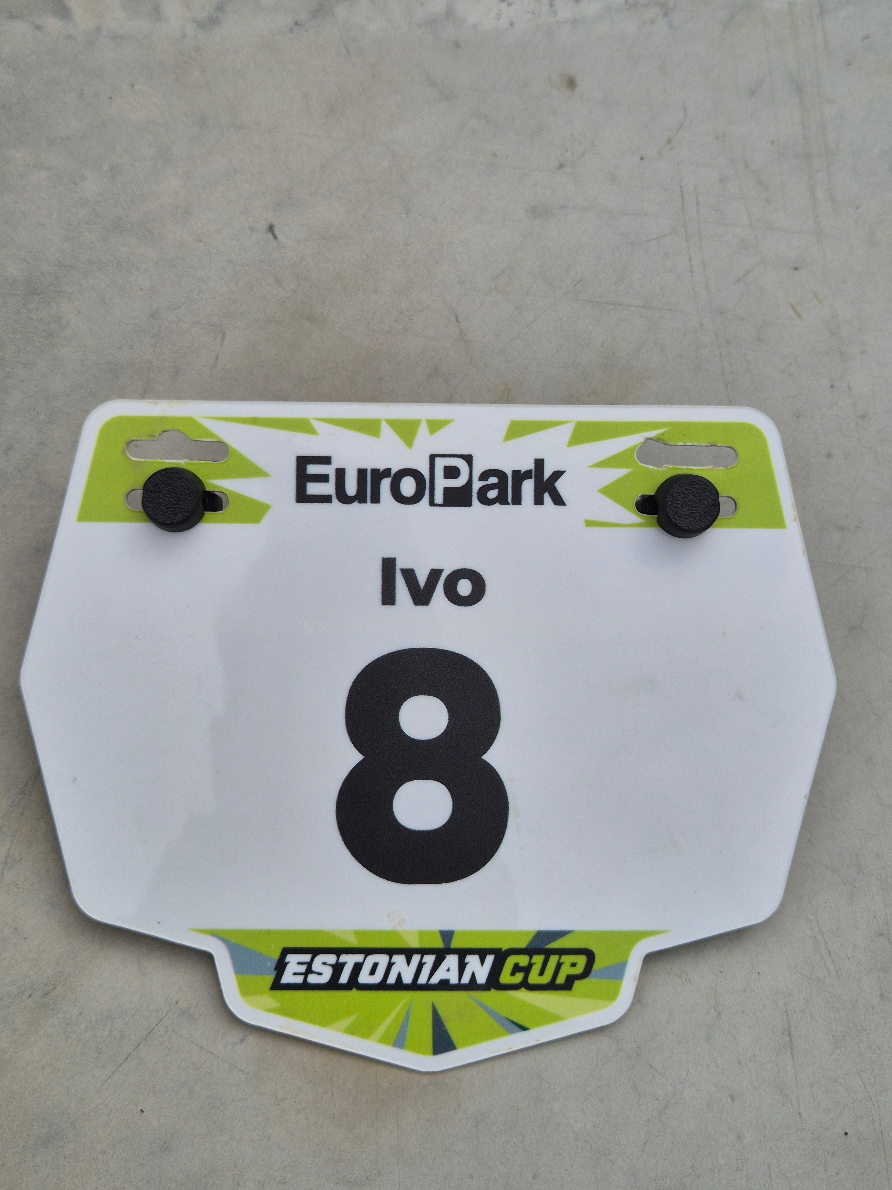 Race Number holder for GoPro mounts