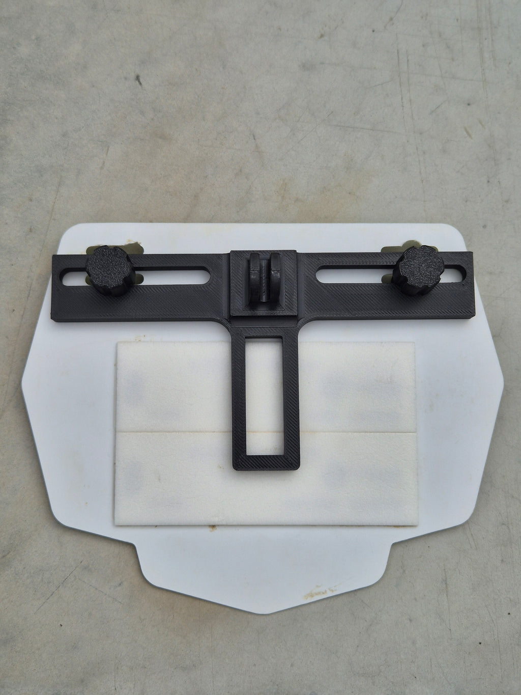 Race Number holder for GoPro mounts