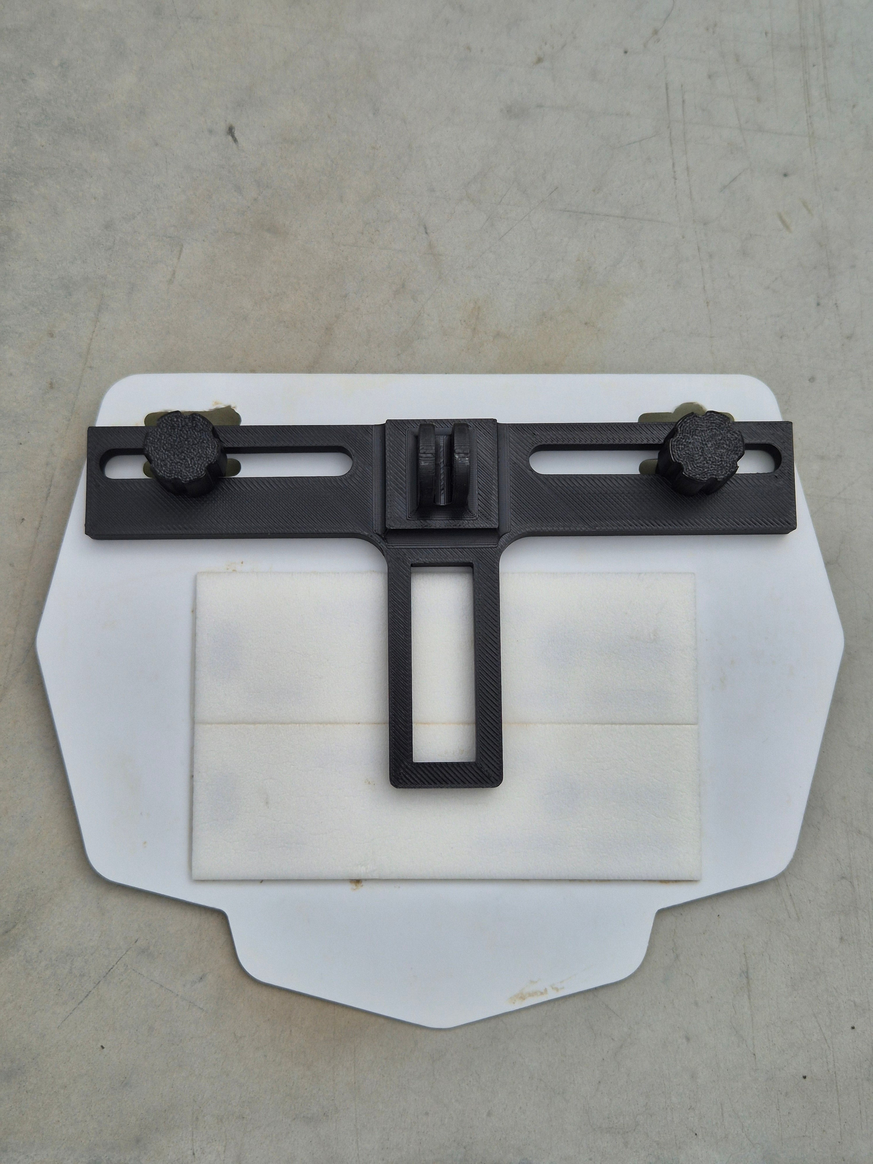 Race Number holder for GoPro mounts